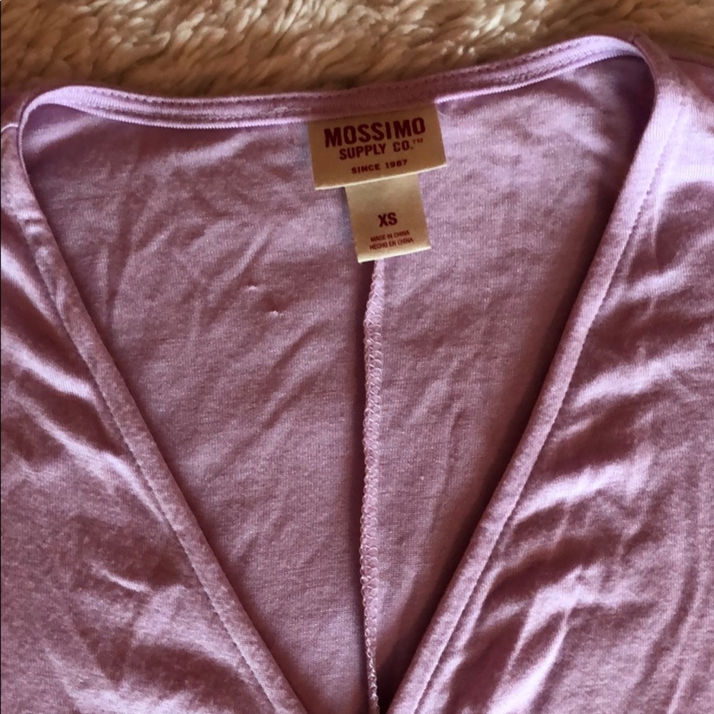 Lavender Wrap Tee - Picture 4 of 5